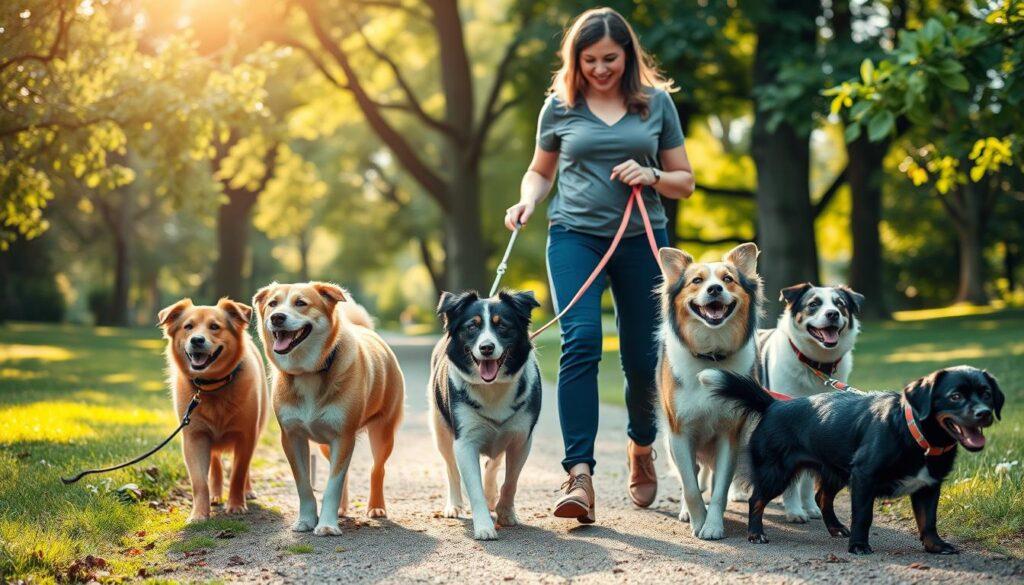 Trust in dog walking services