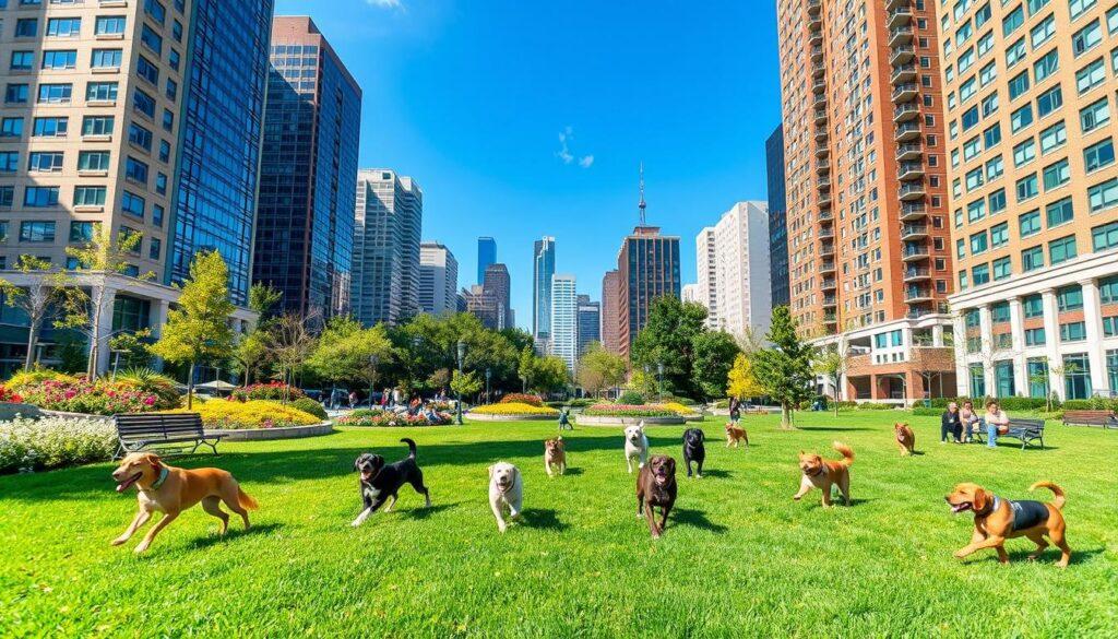 Urban dog parks