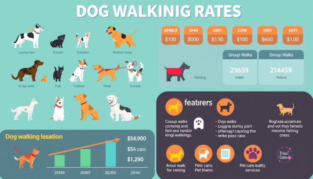 dog walker rates