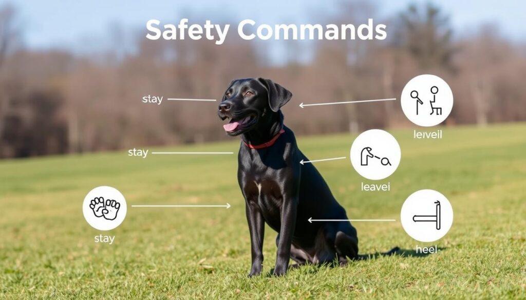 safety commands for labrador retrievers